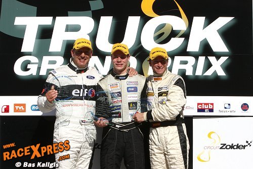 Simon Knap winnaar van de eerste wedstrijd op Zolder